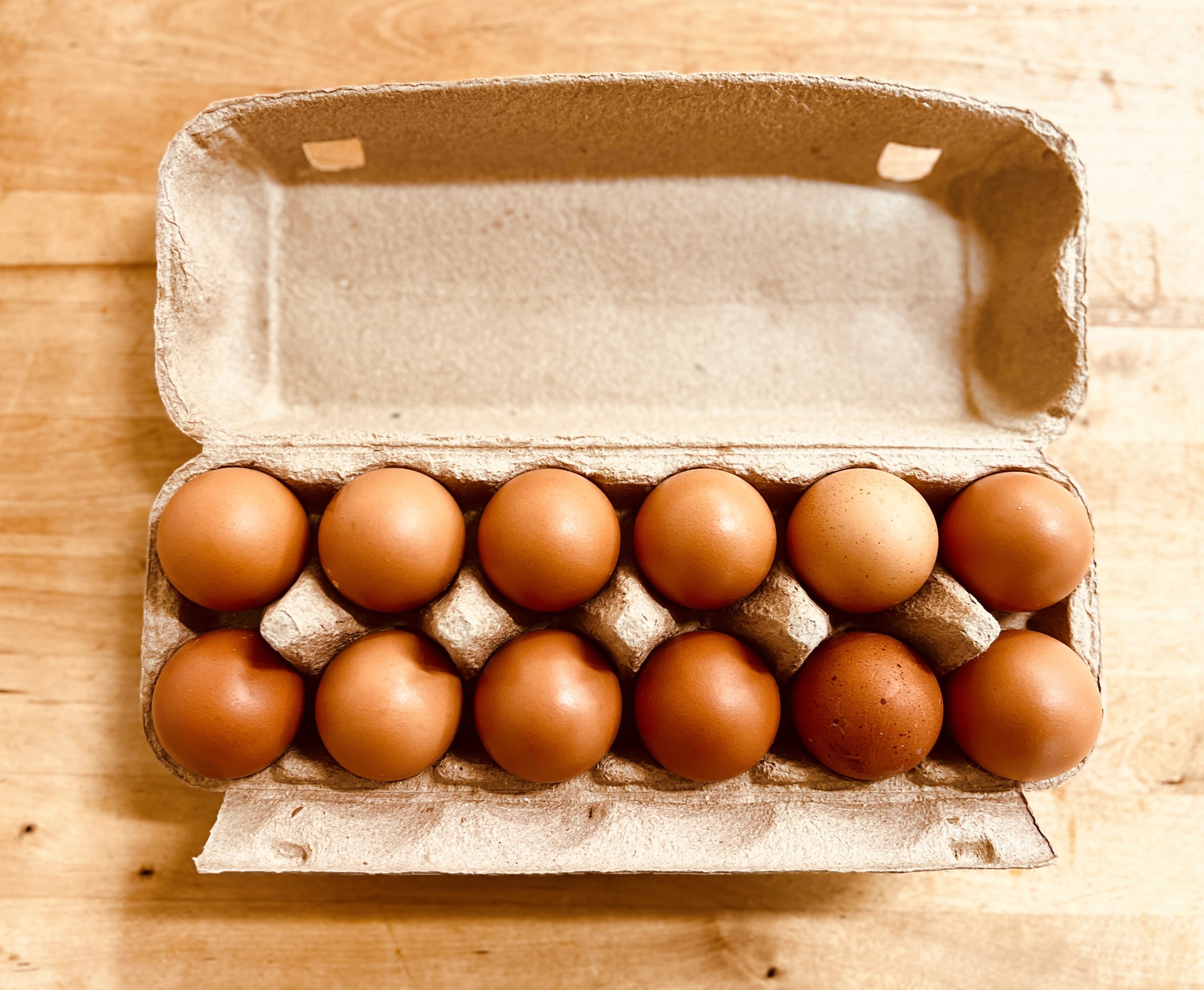 Farm Fresh Eggs - Dozen