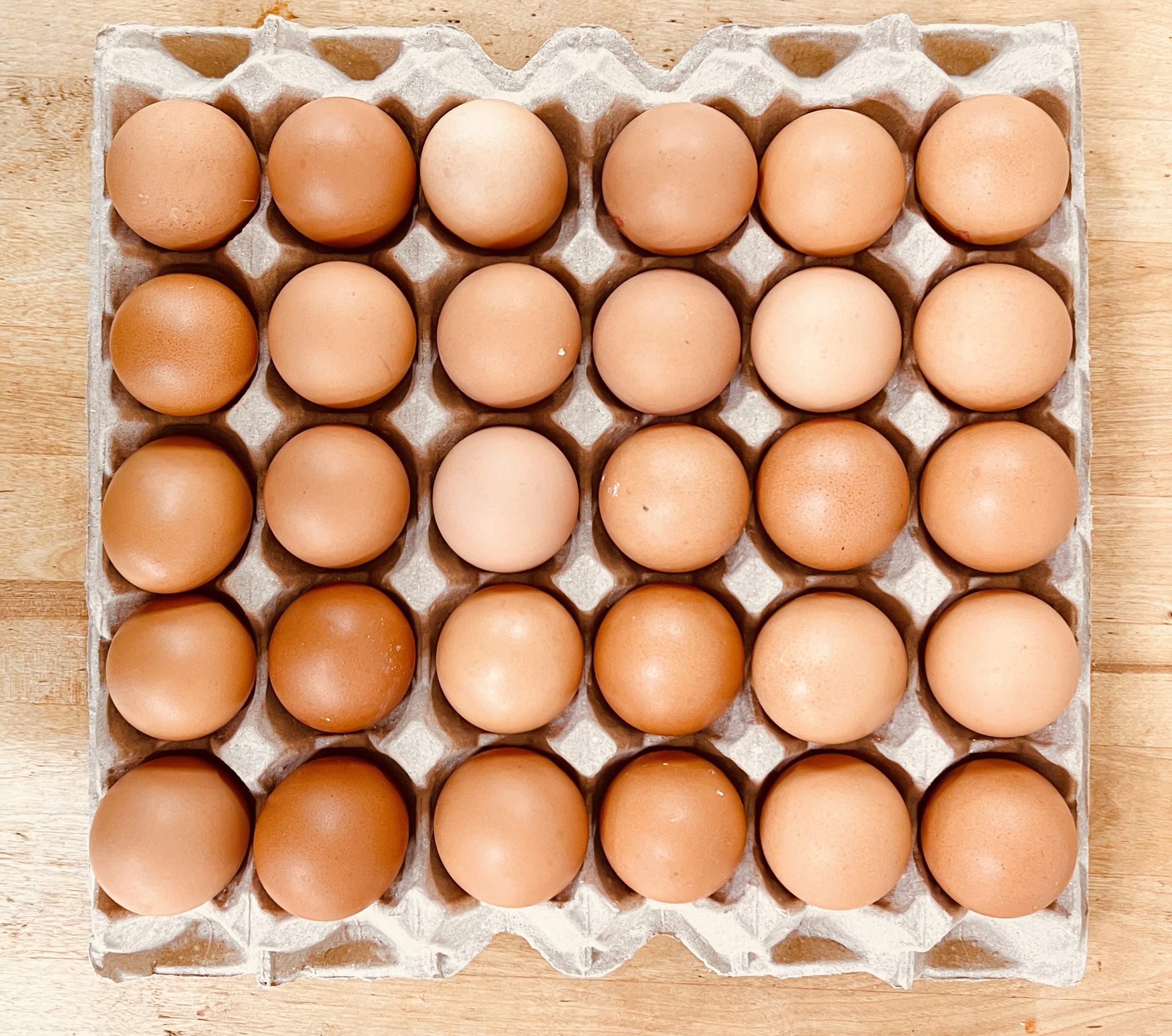 Farm Fresh Eggs - Tray of 30 Eggs