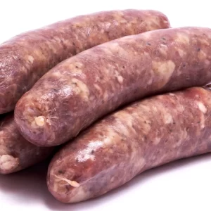 Mexican style beef sausages